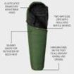 Picture of SNUGPAK - THE SLEEPING BAG OLIVE